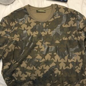 Valentino camo men’s sweater